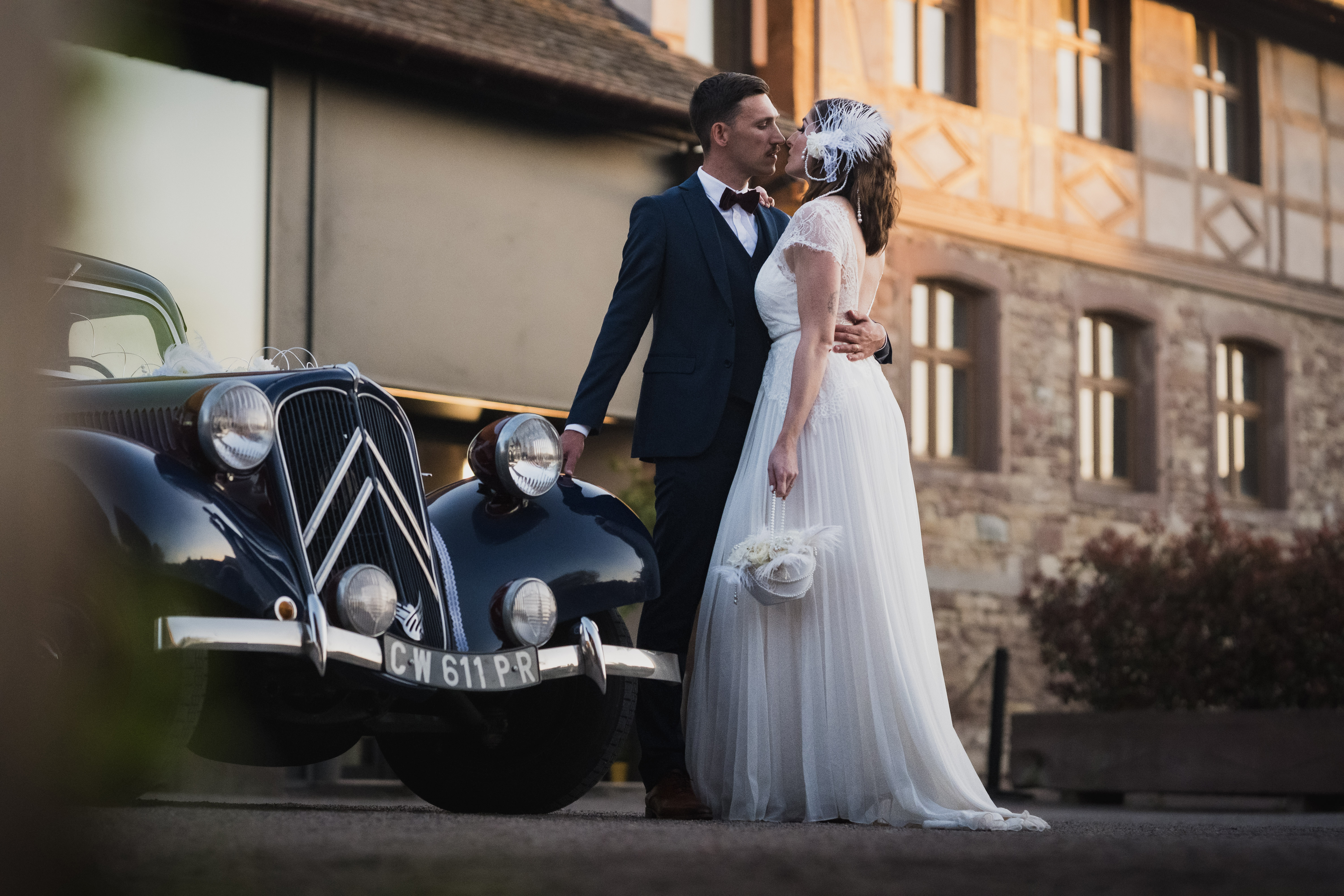 Shooting mariage années 20 Domaine Imodis Saessolsheim photographe mariage Alsace